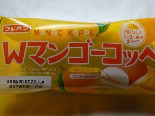 フジパン Wマンゴーコッペ.jpg