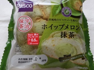Pasco ホイップメロンパン 抹茶.jpg